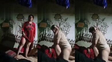 Pakistani uncle ne aunty ko saand ke jaise chod diya