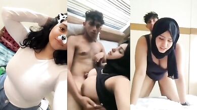 Bade boobs wali Hijabi mallu girlfriend ka viral sex clip
