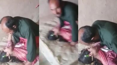 Multan ke budhe chicha aur bhatiji ki romantic footage