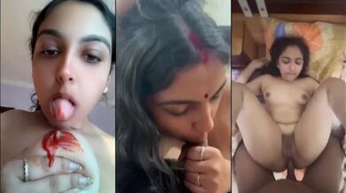 Horny bhabhi ne pehle lund chusa fir tang khol ke chudwayi