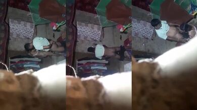 Dehati bhaiya bhabhi ka chudai karte secret vid banaya